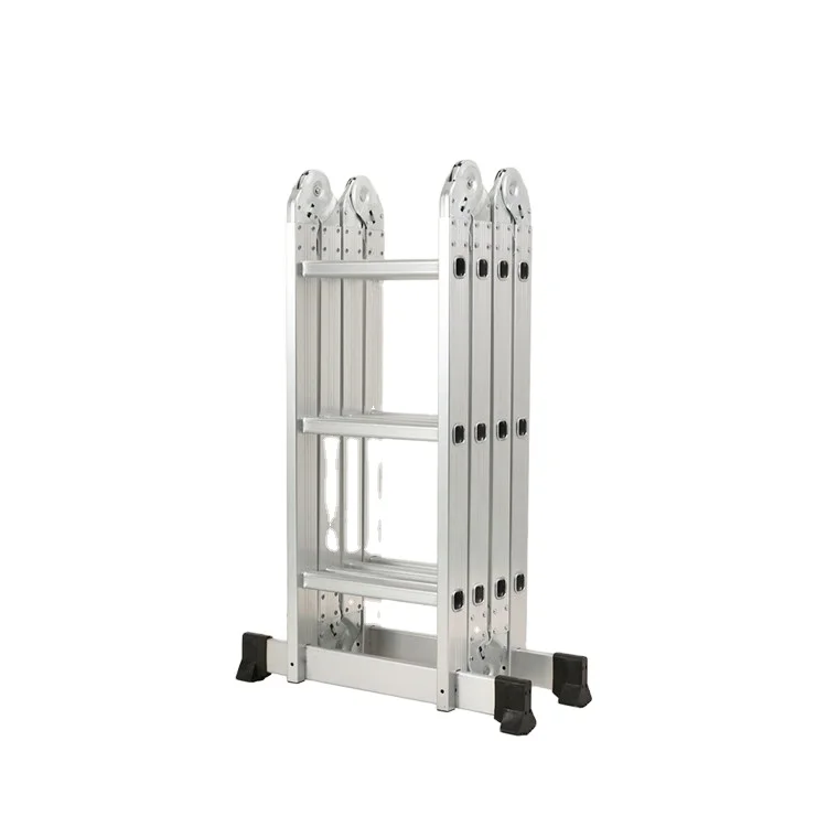Factory En131 Telescopic Ladder Aluminum Multi-purpose Ladder for Garden Warehouse Construction