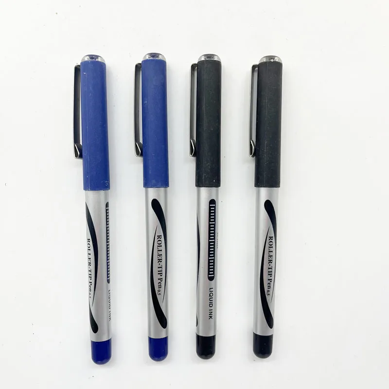 Wholesale Price Black Red Blue Colors Available Liquid Ink Roller Pens for  School and Office