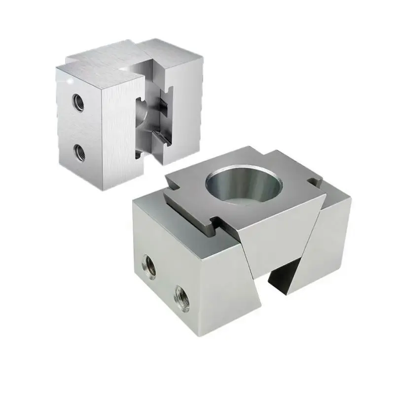 Ok Fixture Wedge M6 8 10 12 OK Fixture Vise CNC Machine Fixed Double Side Multi-station Wedge Clamping Block Element Vise