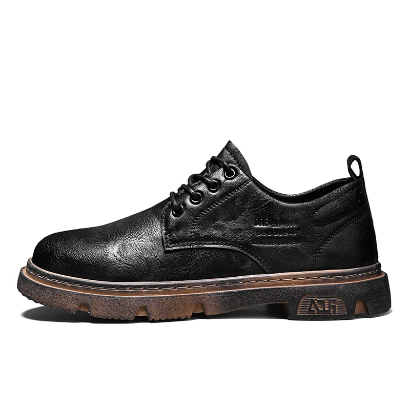 Zapatos De Cuero Con Suela De Goma Hombre | MercadoLibre
