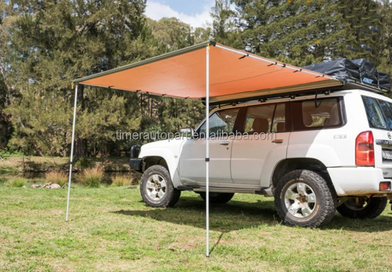 Suv Race Car Side Awnings 3*2.5m Drive Away Car Awning Free Standing