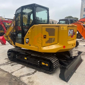 The newest CAT 307.5 07A next generation CAT with hydraulic thumb and quick coupler 7 ton used excavator