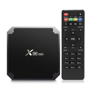 2022 Best and cheapest X96 Mini Tv box 2gb 16gb player Android 7.1 4k Media Player Update Smart Quad Core Tv Box mini x96