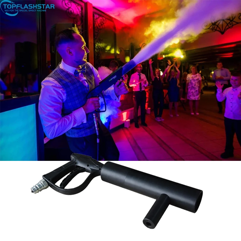 CO2ジェットスモークガン ピストル型 手持ち ディスコ・クラブ用・DJ