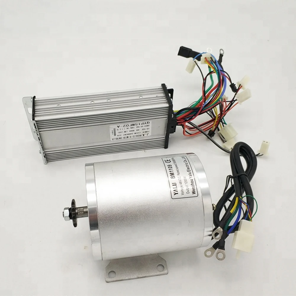 BM1109 2000W 60V Bike Motor Electric E Scooter BLDC Controller for Mountain Bicycle Motorcycle Conversion Kit