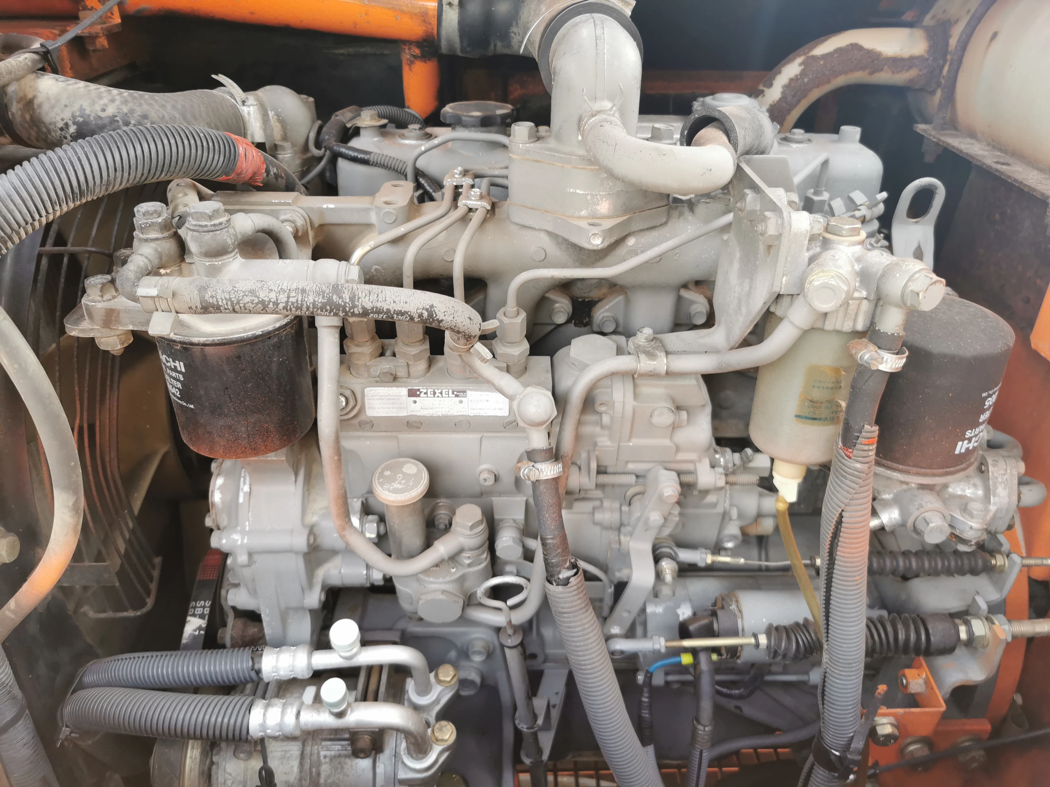 Second Hand Hitachi ZX75 Excavator 7 Ton with 40.5KW Power and 2021 Year Model Low Working Hours