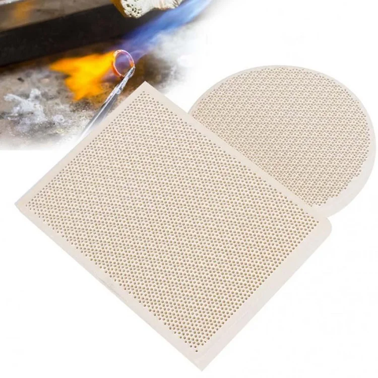 Low Pressure Infrared Ceramic Gas Burner Ceramic Heater Plate Foe
