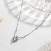 snake bone bead chain love steel
