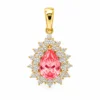 Lab grown Papalacha colored gemstone
