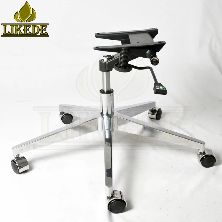 aluminum metal gaming mesh office revolving chair base