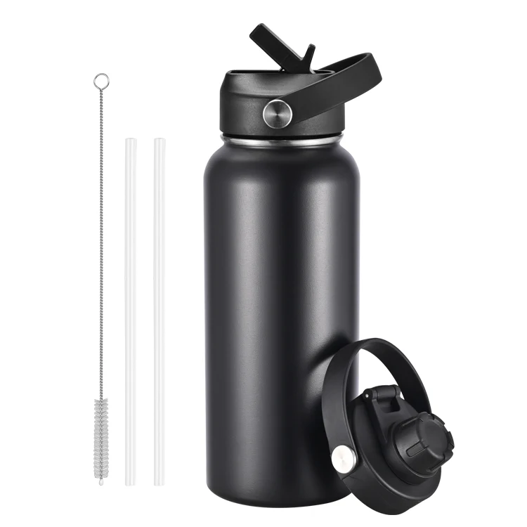1l Thermos Vacuum Flask Stainless Steel Thermal Insulation Kettle Water  Bottle Yoga Fitness - Buy Thermos Vacuum Flask,Thermal Insulation Kettle,1l  Thermos Product on Alibaba.com