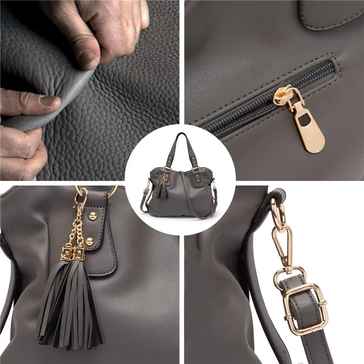 Custom Logo Bolsos Mujer #21528 Handbag Wholesale Handbag Sets 4 Pieces ...