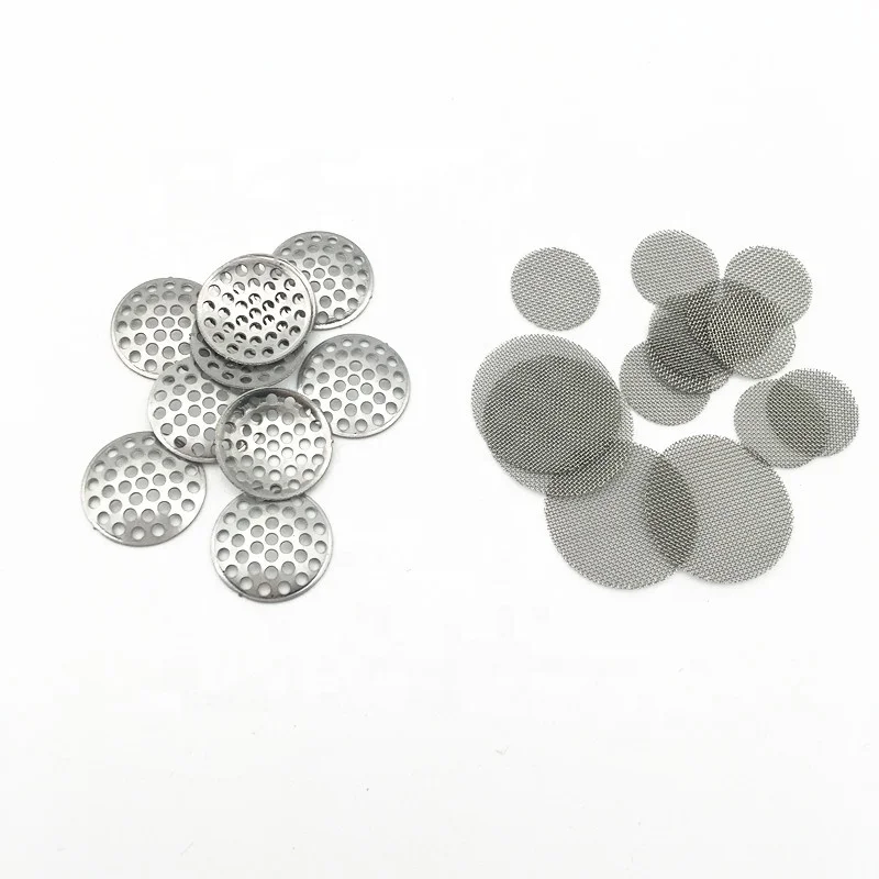 PIPE SCREENS GAUZE Conical Steel Brass Filter Screen Cone- Pipes Bongs