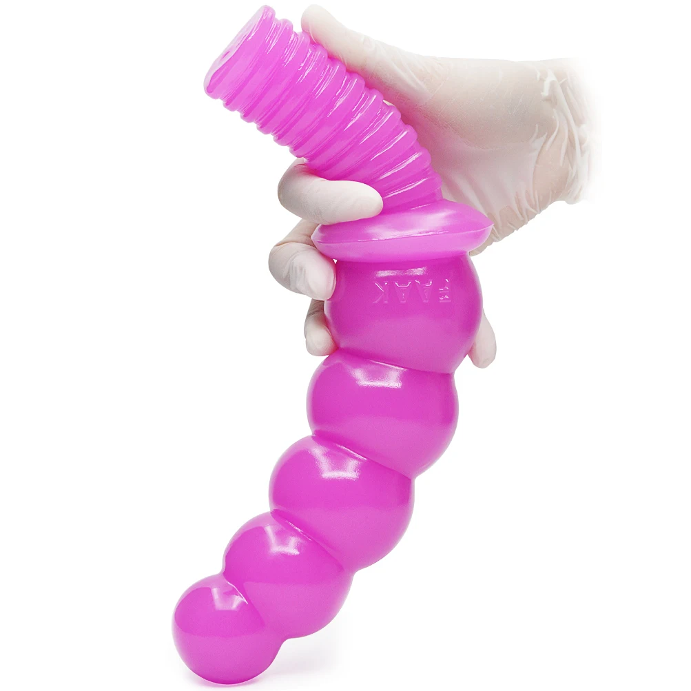 Faak 28cm Long Flexible Anal Beads Sex Toy With Handle Big Anal Spielzeug  Extreme Beaded Anal Butt Plugs For Mastuebate - Buy Butt Plug Anal  Dilat.big ...