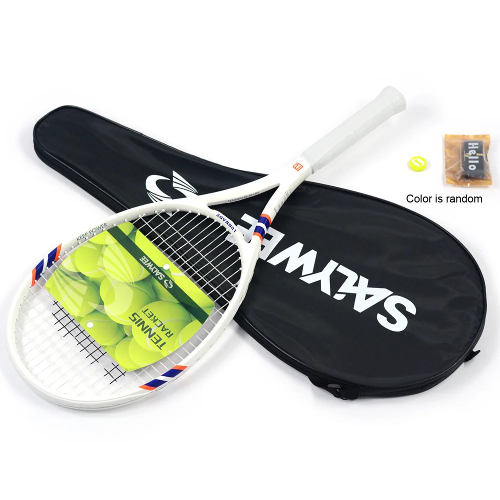 Salywee Tennis Rackets Durable Carbon Fiber for All Players