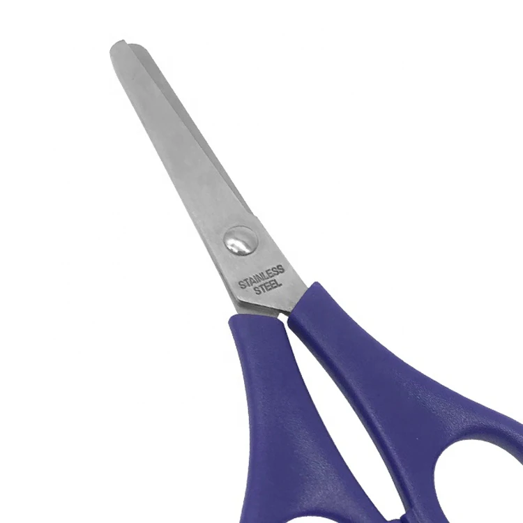 four holes handle pre-school training scissors