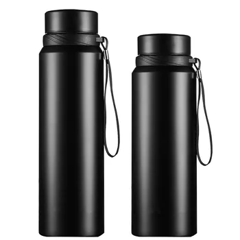 Dameida 304 SUS Double wall vacuum insulated tumblers stainless steel water bottle thermos flasks with tea filter 800 ML cup