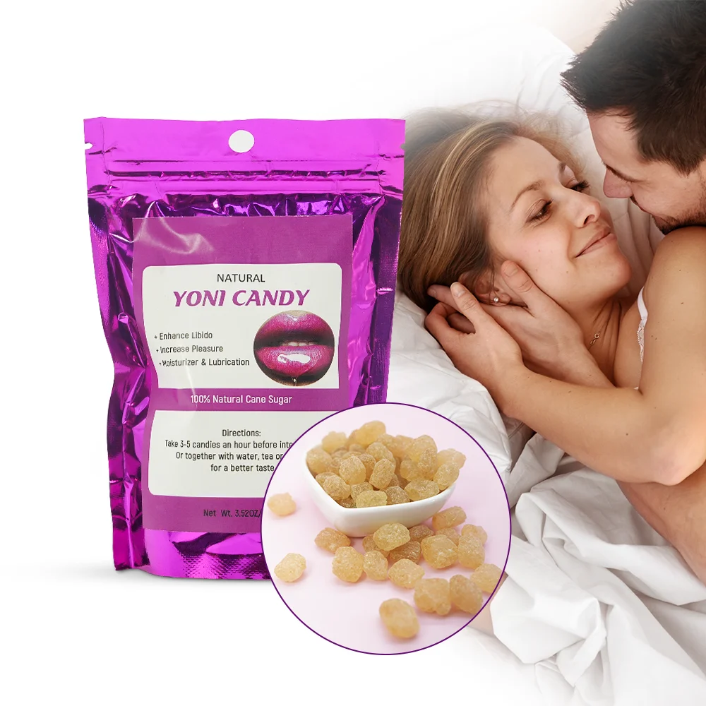 Chinaherbs Private Label GMP Yoni Sugar Honey Flavored Increase Female Pleasure Vagina Sweetener Yoni Candy Lumps