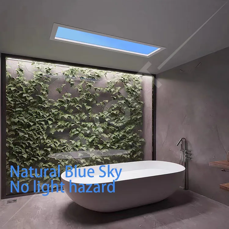 Switch Atmosphere Artificial Skylight App Led Blue Sky Ceiling  Light  Ceiling Lamp Blue Sky Panel Light