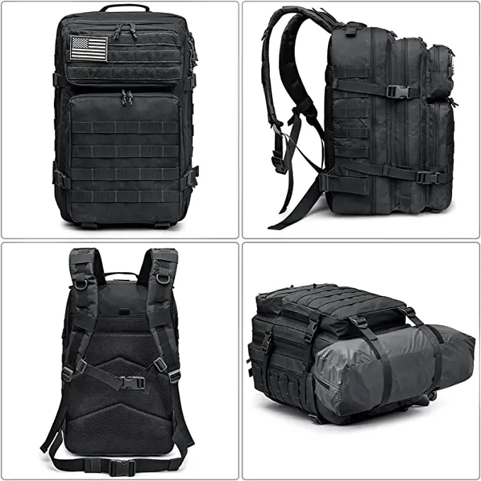 Large Hiking Expandable Men's 3 Day Tactical Backpack On Stock - Buy ...