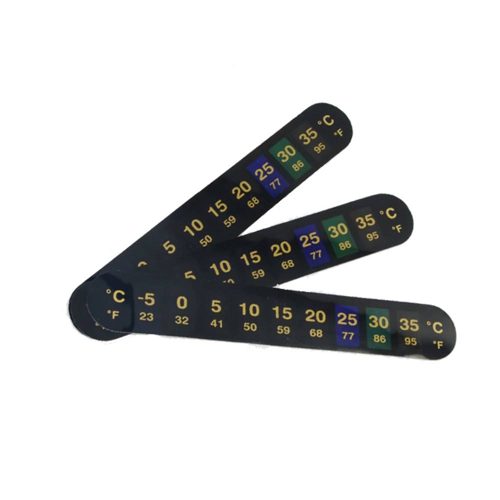 Design Liquid Crystal Temperature Thermometer Strip