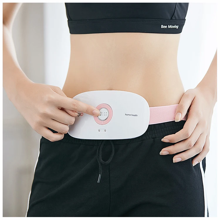 3d智能6模式加热便携式减肥瘦身腹部腰部按摩器皮带机 - buy waist