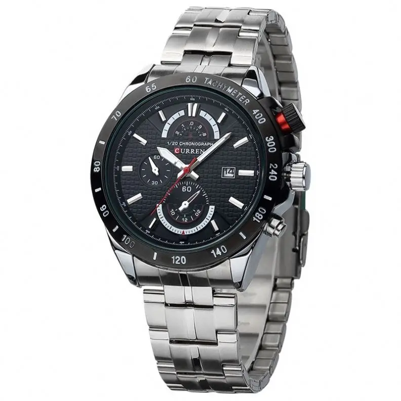 CURREN 8148 Men's Quartz Watch – Stylish Stainless Steel Strap