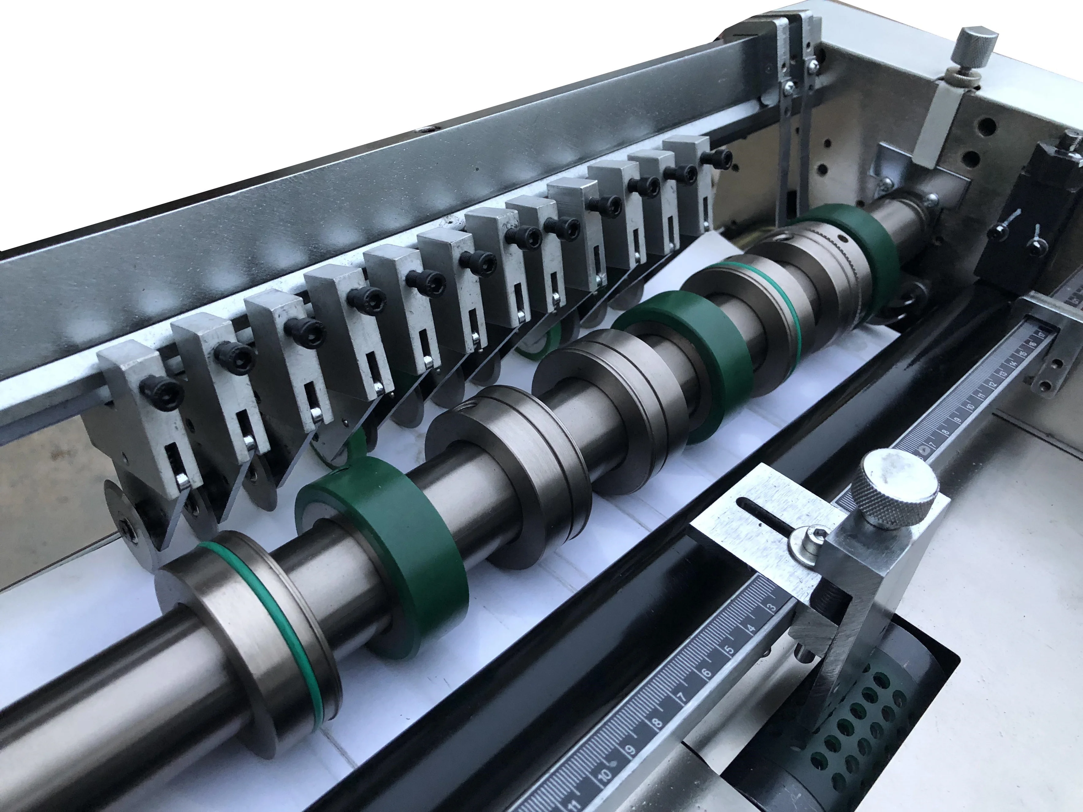 Automatic Sheet Paper Creasing Machine A3 Paper Perforating Numbering ...