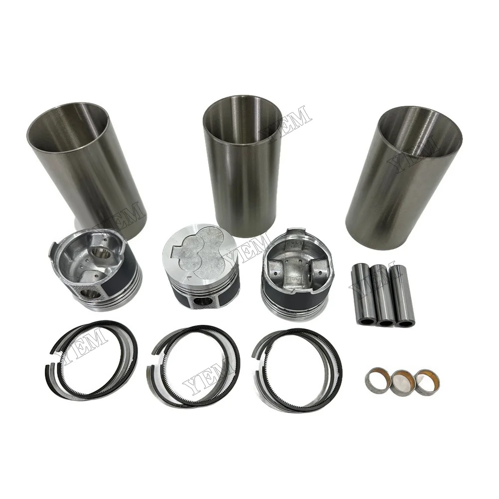 Repair Replacement Cylinder Liner Kit Suitable for Mitsubishi L3C Engine Parts 2