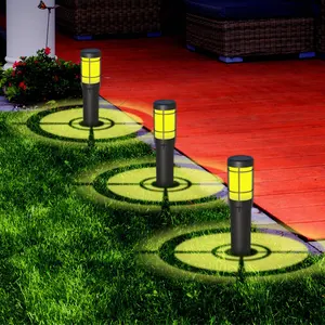 Vertak Factory Wholesale Led Solar Lawn Lamps Waterproof Outdoor Solar Garden Lights