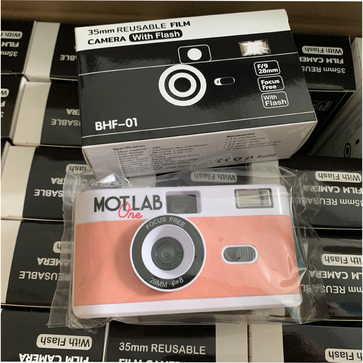 Customized 35mm Film Camera with Flash Kids Gift OEM