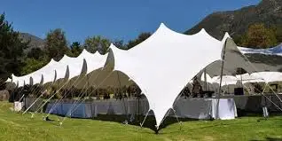 Best Selling Sieco Waterproof 560G PVC Aluminum Frame Fire Resistant Stretch Tents for Party Event Weddings