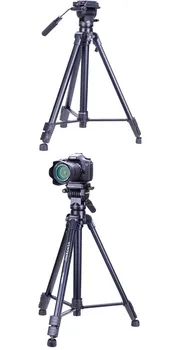 Yunteng VCT-880 Professional Studio Tripod With Gimbal for Camera Tripod detail image