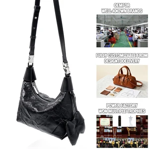 Wholesale Womans Custom Handbags High Quality Genuine Leather Bag Manufacturer Designer Luxury Shoulder Bags for Women Retro