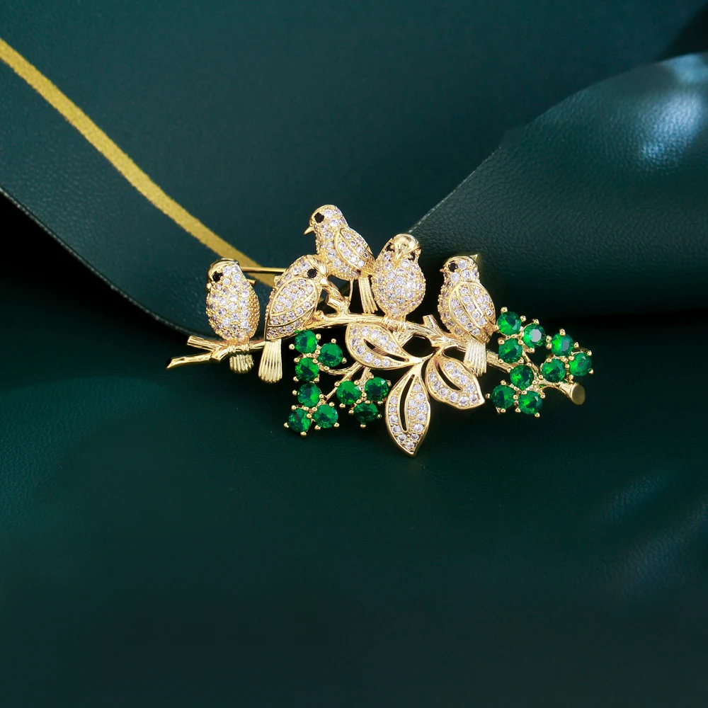 large gold brooch for dress Large Crystal Rhinestone Brooch: Gold Plated Dress Sash Decor