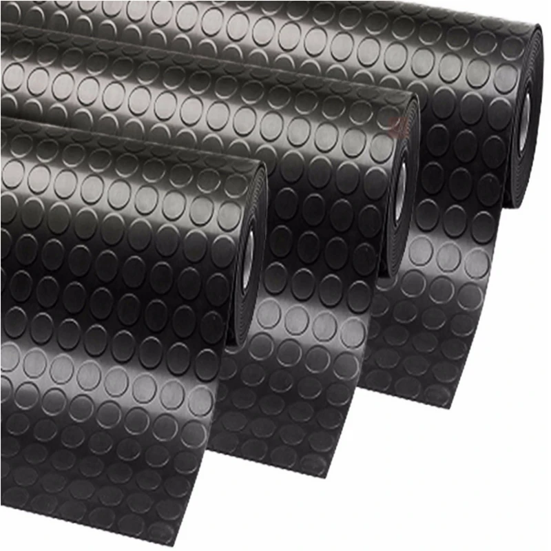 Anti-slip rubber in rolls