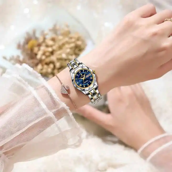 POEDAGAR 306 Luxury Ladies Luminous Dress Watch