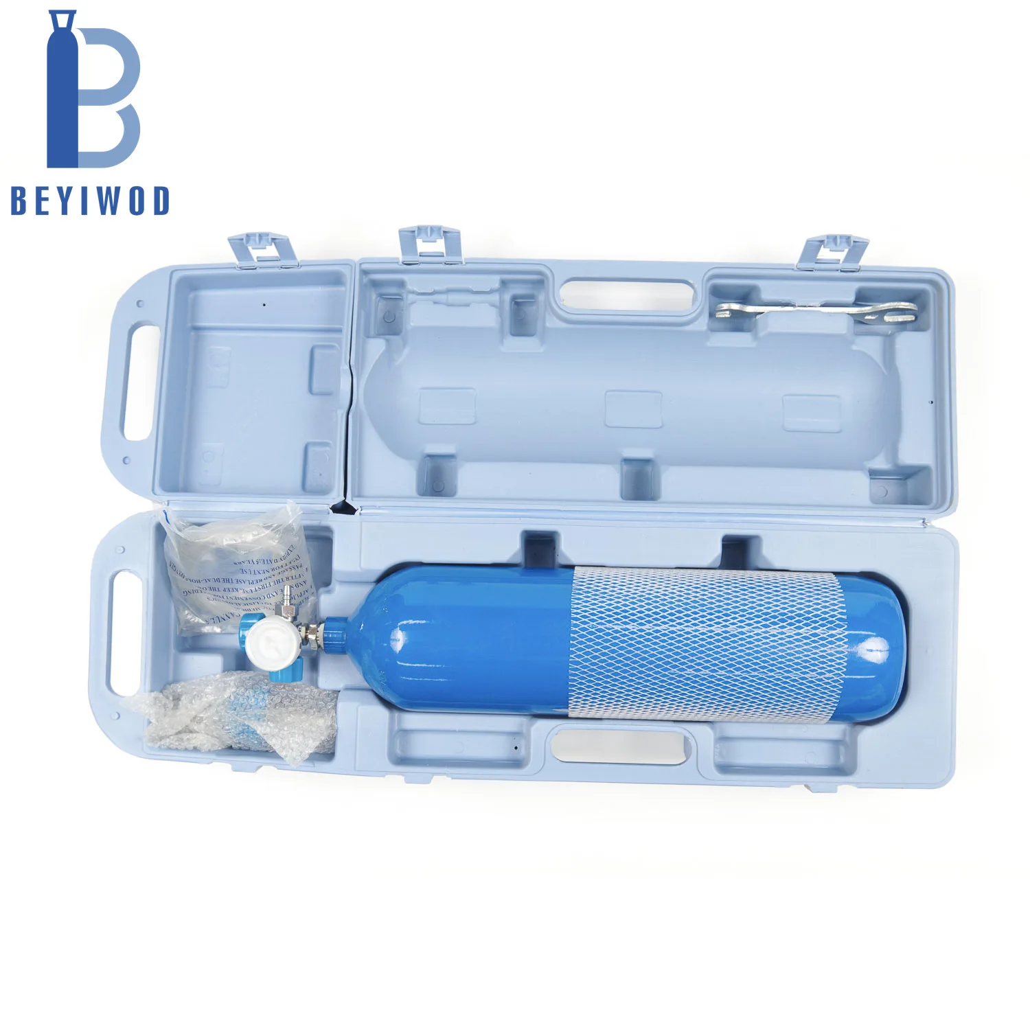 Portable Medical Oxygen 2.5L 3.4L Empty Gas Cylinder dengan Tas