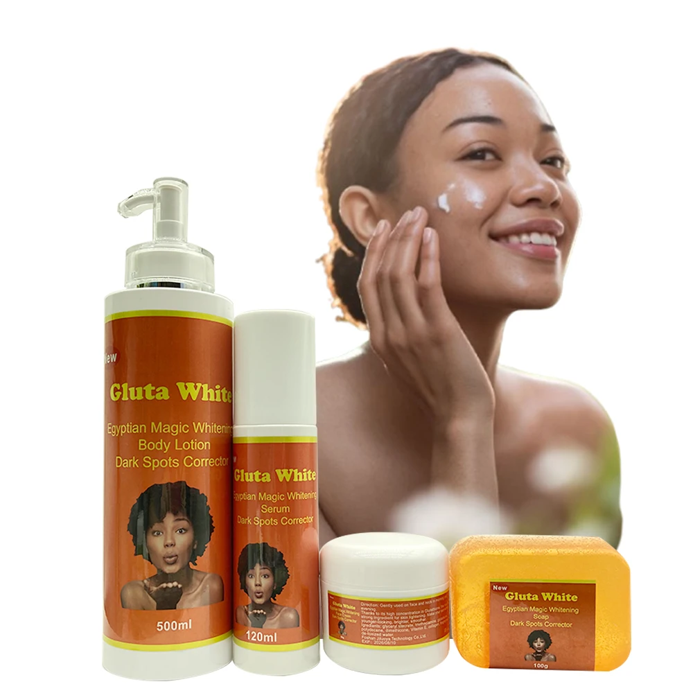 Concentré Gluta Fort Aux Acides De Fruits - Pour Taches Noires, Rides, Cernes - 60ml - Neuf