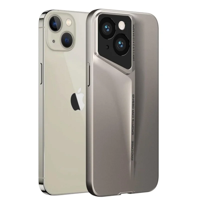 Slim Fit Exquisite Personality Cool Shockproof Wireless Charging Phone Cover for iphone 14 15 16 Pro Max case