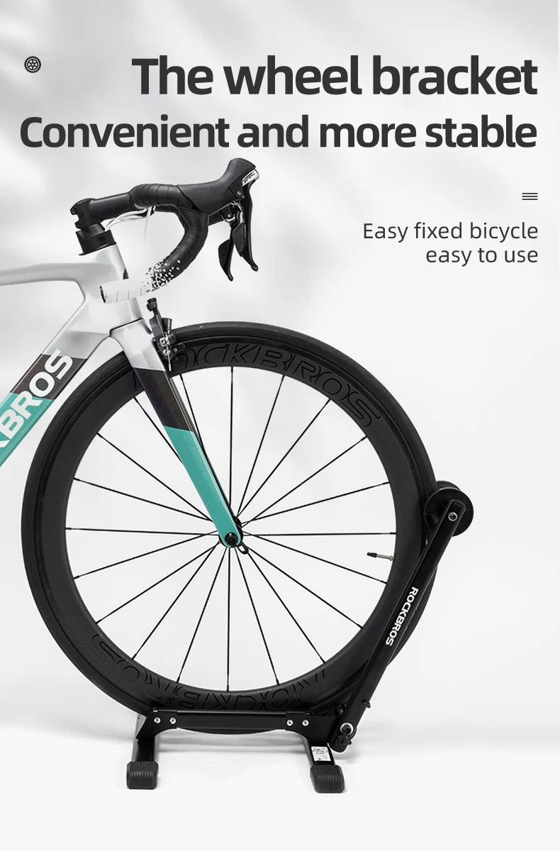 Rockbros Portable Foldable Bike Storage Rack - Vertical Bicycle Parking ...