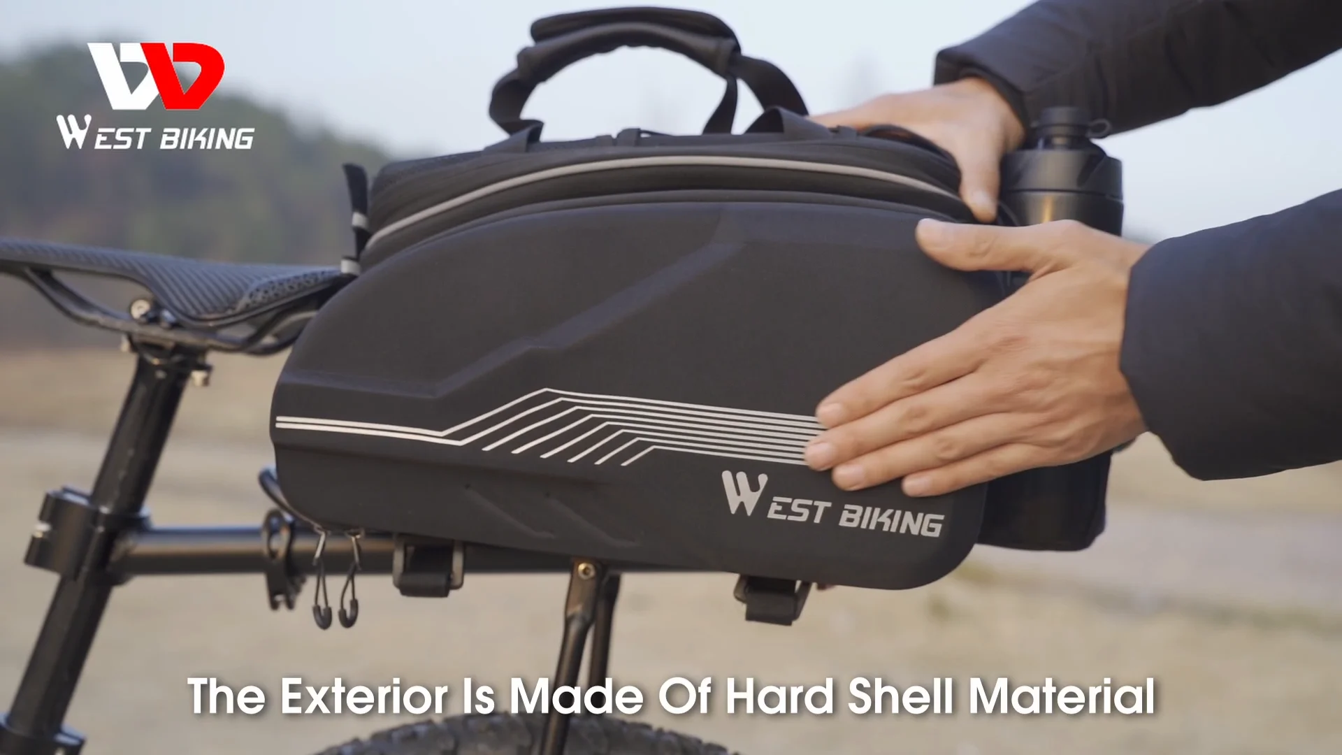 WEST BIKING 35L Bike Pannier - Durable & Multi-functional