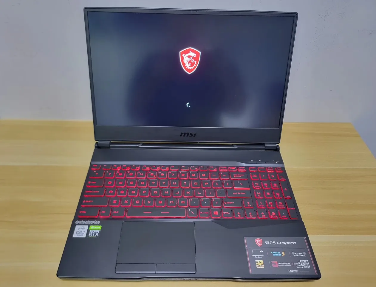 MSI GL65 Gaming Laptop: Intel I7-10750H, RTX 2060, 16GB RAM, 500GB 