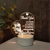 Thank you-USB warm light--no switch