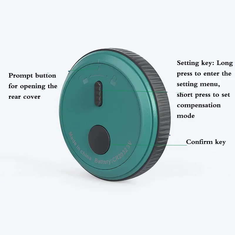 Electronic Tape Measure With LCD Display Digital Ruler Battery Powered Length Measuring Tool for Flat Curved