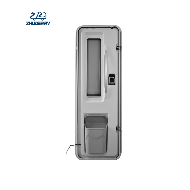 Aluminum Alloy Frame Two Point Lock caravan Trailer Door for RV Camper Motorhome