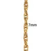 X-pattern double buckle 7mm