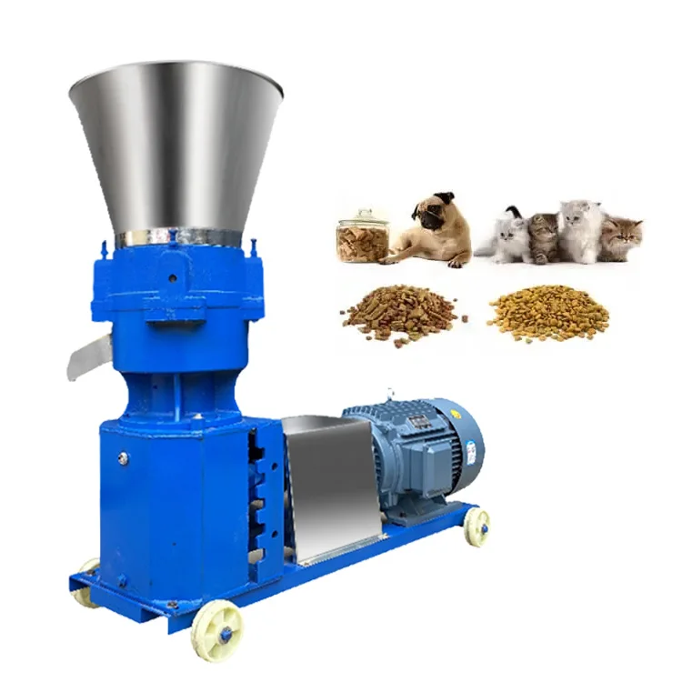 Automatic 150 Model Wool Animal Stock Feeds Processing For Both Animals Feed Pellet Machine