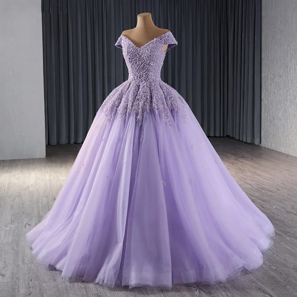 quinceanera dresses purple and silver Lavender Lilac Quinceanera Dresses