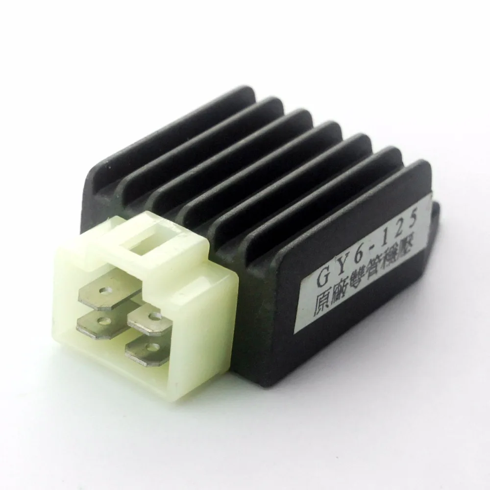 Мотоциклетный выпрямитель GY6-125Double стабилизации напряжения выпрямителя тока кремния мотоцикла п регулятор для